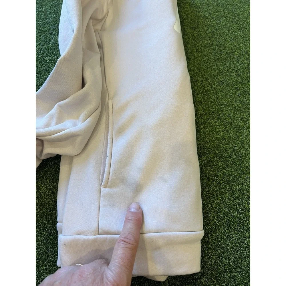 Nike Fleece Hoodie Pale Pink White (sz‎ S) Athleisure pullover gym